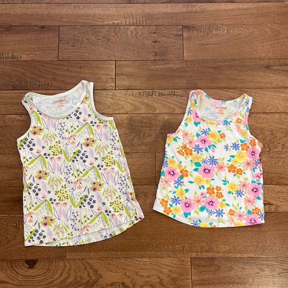Cat & Jack Girls Tank Tops - Size S (6/6X) - Picture 1 of 16